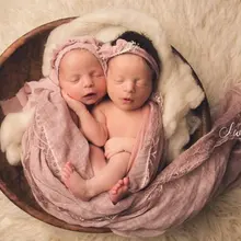 Хлопковая кружевная накидка для пеленания, реквизит для фотосессии новорожденного ребенка, обертка из марли для новорожденных, многослойная тканевая обертка для фотосессии, аксессуары для фотосессии