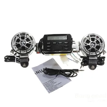 

Motorcycle audio host|Motorcycle MP3 player host|Support external MP3 waterproof MT-723 motorcycle audio player FM radio