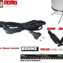 Homebrew Brew пояс для брожения нагревательный пояс для пивных винных спиртов с европейской вилкой+ цифровой клейкий термометр