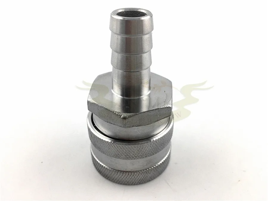 1/2" NPT Stainless Steel Male Quick Disconnect Homebrew Beer Fitting on