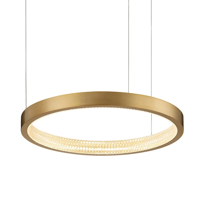 

luminari October New products post-modern minimalist acrylic restaurant study room bedroom fashion aluminum led retro chandelier