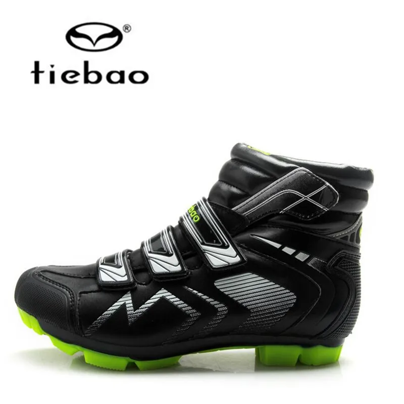 TIEBAO Winter Cycling Shoes men spd pedals sapatilha ciclismo mtb Women Men Racing Bicycle Bike Shoes Self-Locking breathable - Цвет: B1686