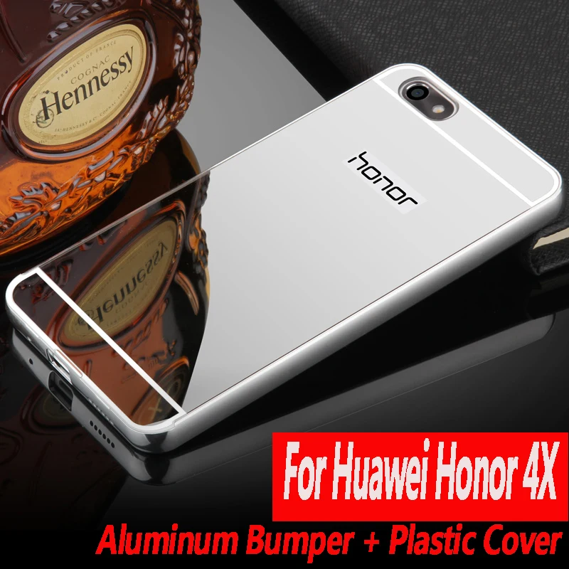 overschot kwartaal trommel Luxury For Huawei Honor 4x Case Mirror Aluminum Bumper Metal Acrylic Back  Cover For Honor 4 X Play Che2-l11 Che-tl00 Phone Cases - Mobile Phone Cases  & Covers - AliExpress