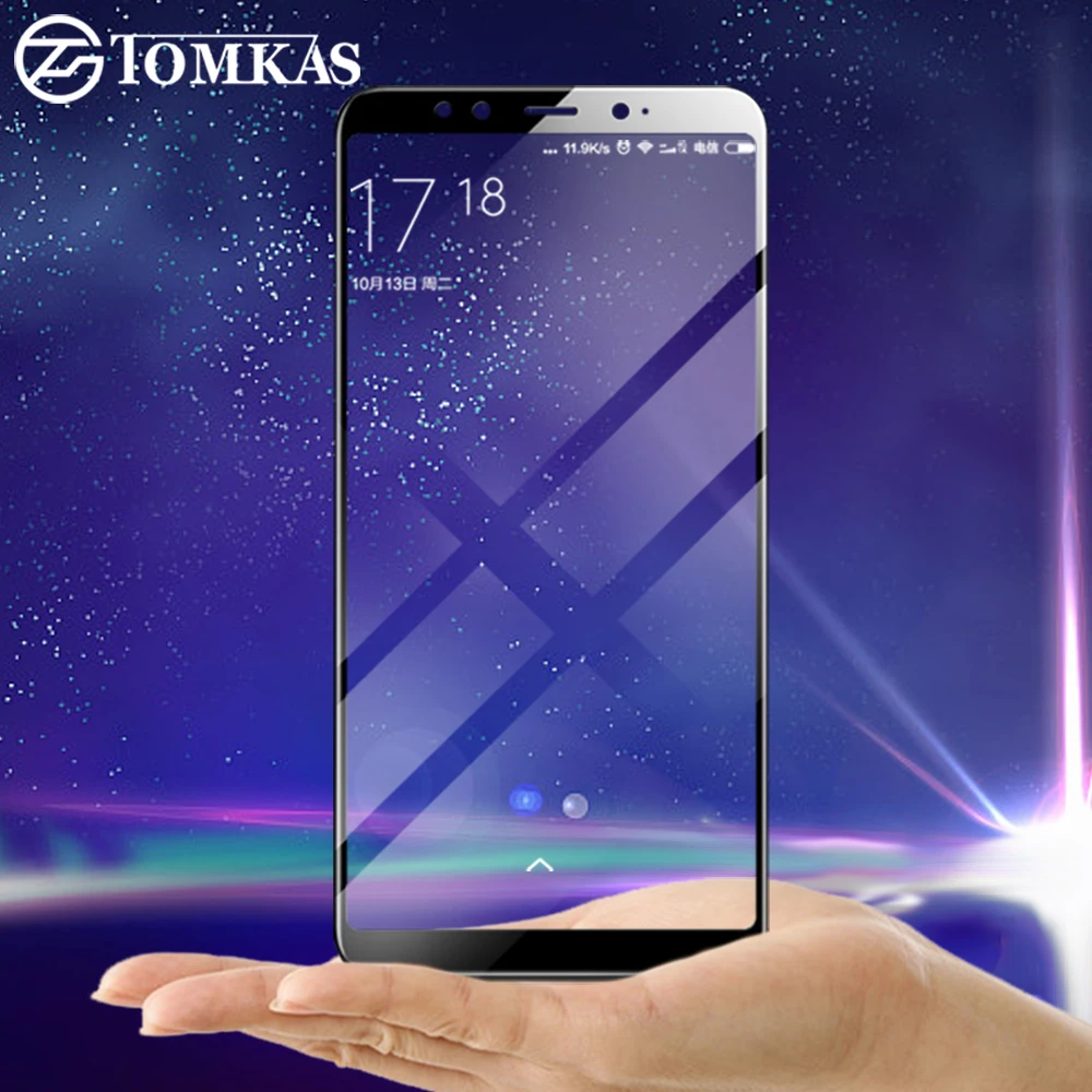 

TOMKAS Glass For Xiaomi Mi A2 6X Screen Protector Tempered Easy to install Film For Xiaomi Redmi S2 Mi Mix 2S Tempered Glass