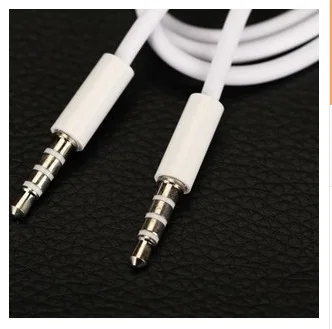 20pcs lot New coming Jack 3 5mm Male to male Audio Extension Cable 1M Extended for iphone 3 4 4s 5 5s 5c 6 6 plus Headphone