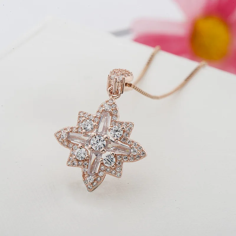 Henzen Cross Европейская и американская мода ожерелье из стерлингового серебра с
