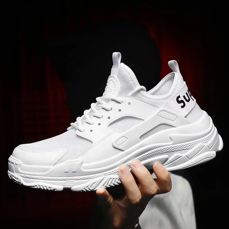 

2019 black/white running shoes for men summer sport shoes stylish sneakers men