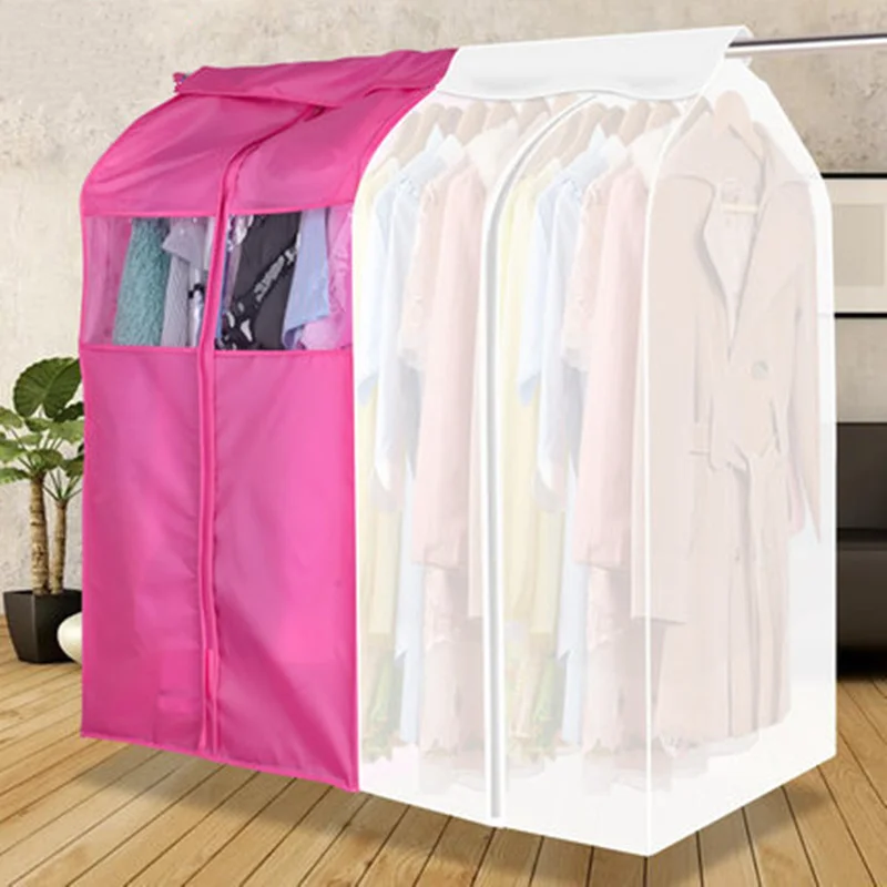 High quality hanging clothes dust cover cases suit bag cover case