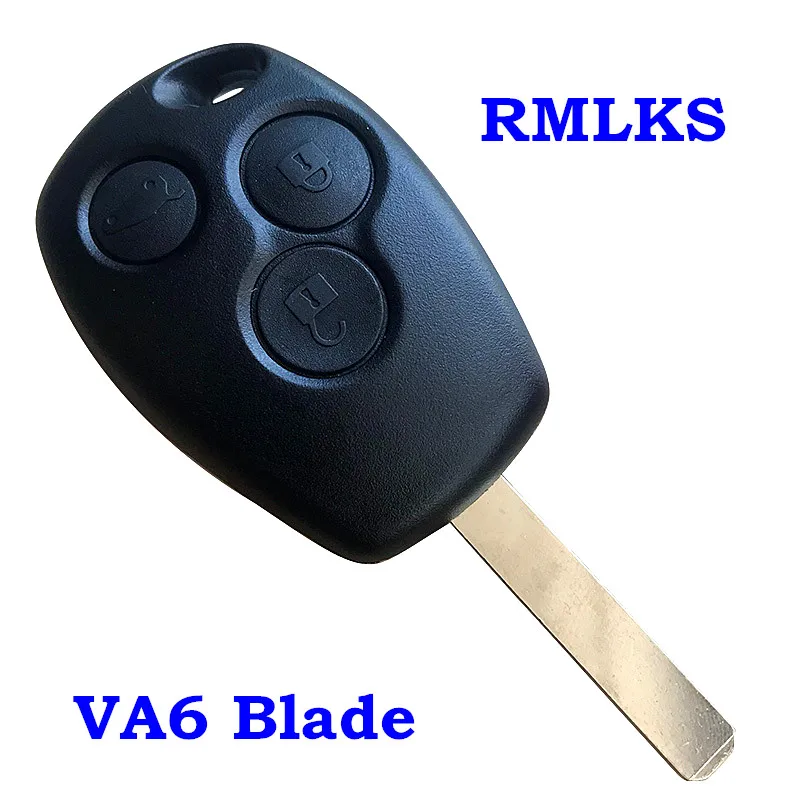 Для RENAULT Clio Kangoo Modus Twingo Master Key 3 кнопки дистанционный ключ-брелок от машины чехол Shell VAC102/NE73/VA6 Blade