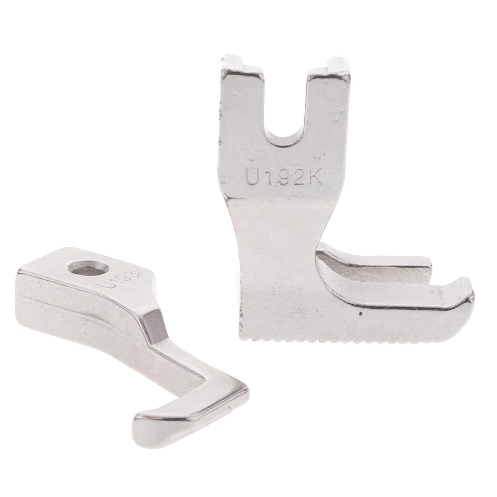 Industrial Sewing Machine Walking Piping & Welting Zipper Feet Set U192 U193