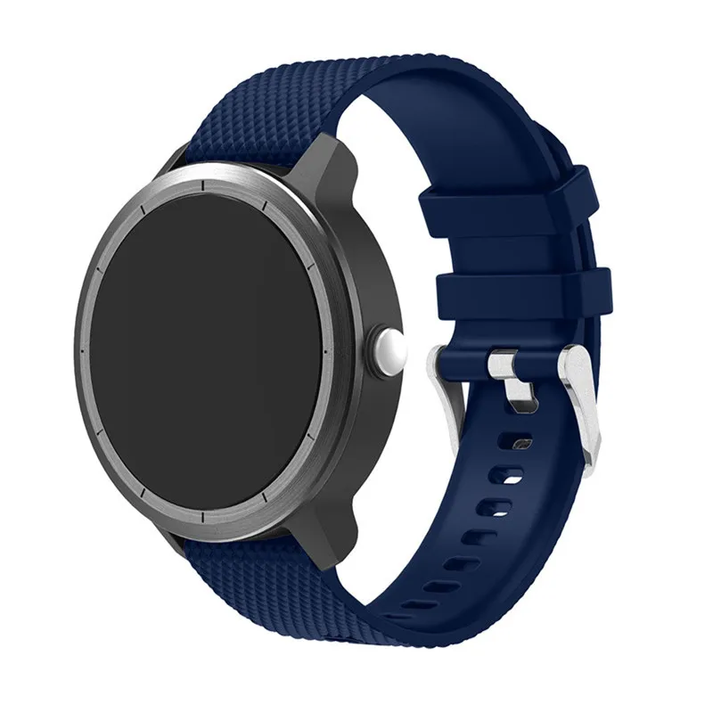 Ремешок для часов для Garmin Vivoactive 3/Garmin 645/Huami Youth/samsung gear спортивный силиконовый резиновый браслет ремешок