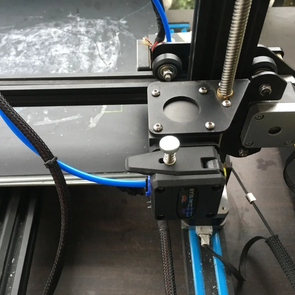 1 шт. обновления Ender 3/CR 10 3D принтер Алюминий CR BMG крепление dual drive экструдер