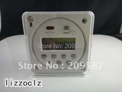 

Rainproof DC 12V Digital Programmable Time switchs Relay With Weather Proof Box