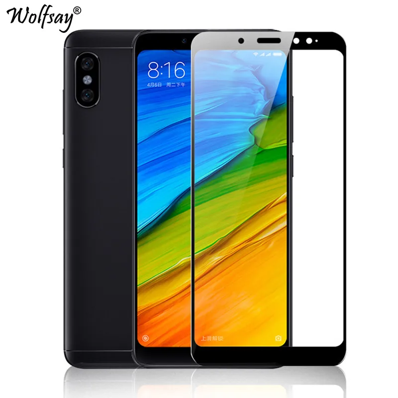 

2pcs Glass Xiaomi Redmi Note 5 Screen Protector Tempered Glass Xiaomi Redmi Note 5 Pro Curved Glass Redmi Note 5 Full Cover Film