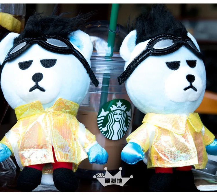 XINTOCH BIGBANG игрушки плюшевые куклы KRUNK X брелок GD BAEBAE милые животные кулон Рождественский подарок для детей Прямая