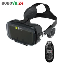 Original Black BOBOVR Z4 Helmet Leather 3D Virtual Reality Cardboard Glasses VR Headset Box for 4