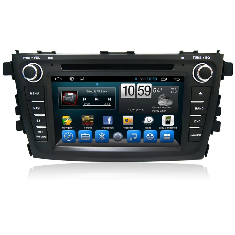 Discount 7" HD 1024*600 4 Core Android 6.0 Car DVD GPS Radio Video Stereo Navigation Player for Suzuki Celerio 2014 2015 2016 DVR  WIFI 1