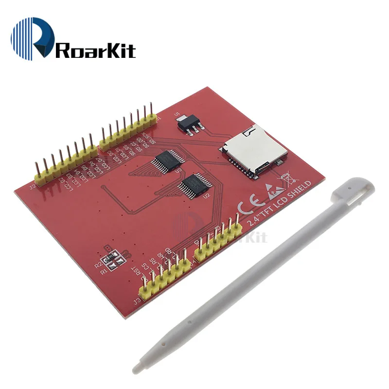 ЖК модуль TFT 2 4 дюймовый экран для Arduino UNO R3 плата и поддержка mega 2560 с сенсорной