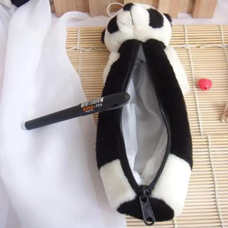 ##BUY New Cute Creative Panda Good Quality Plush Pencil Bag Bear Plush Soft Toys Wallet Satchel Bag Stuffed Toy