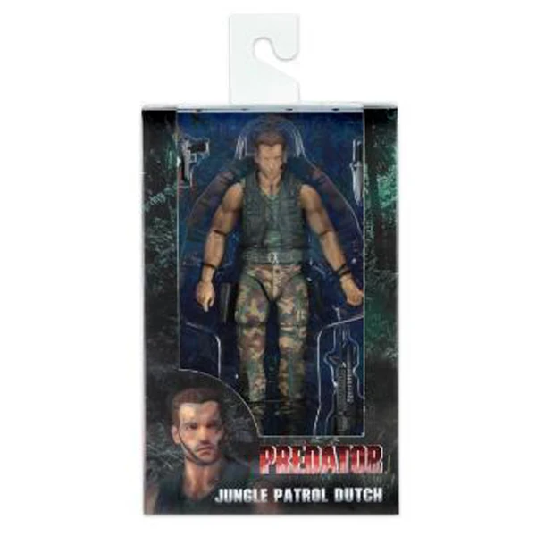 30TH Anniversary Aliens vs Predator Jungle Hunter Unmasked Masked Demon Extraction Patrol Encounter Disguise Dutch Action Figure (7)