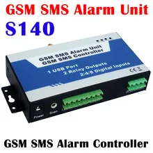 S140 GSM Wireless Remote Switch APP Support Turn Relay ON/OFF by Mobile Phone Text Command SMS Controller Alam Unite Home Guard