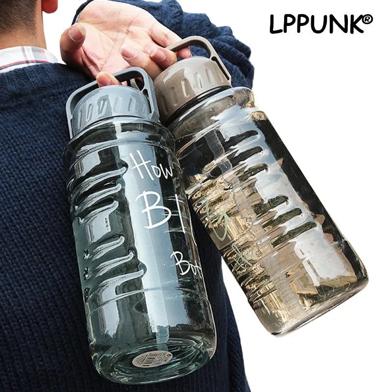 

1500ml 2000ml High-capacity Plastic space sports kettle travel equipped with bpa-free MY WATER BOTTLE