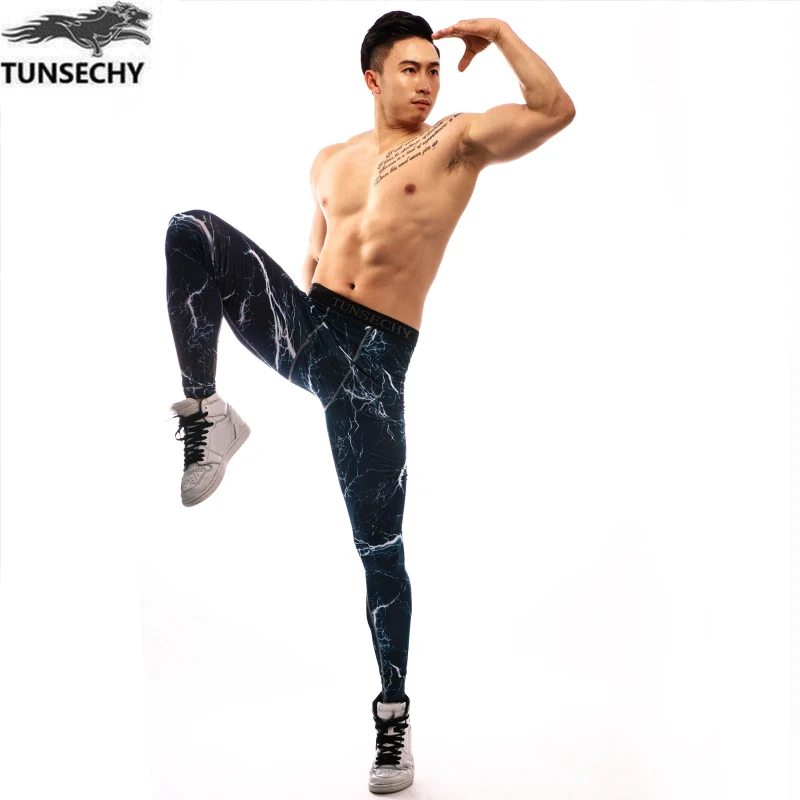 TUNSECHY winter Top quality New thermal underwear men underwear compression quick drying thermo underwear men Long Johns