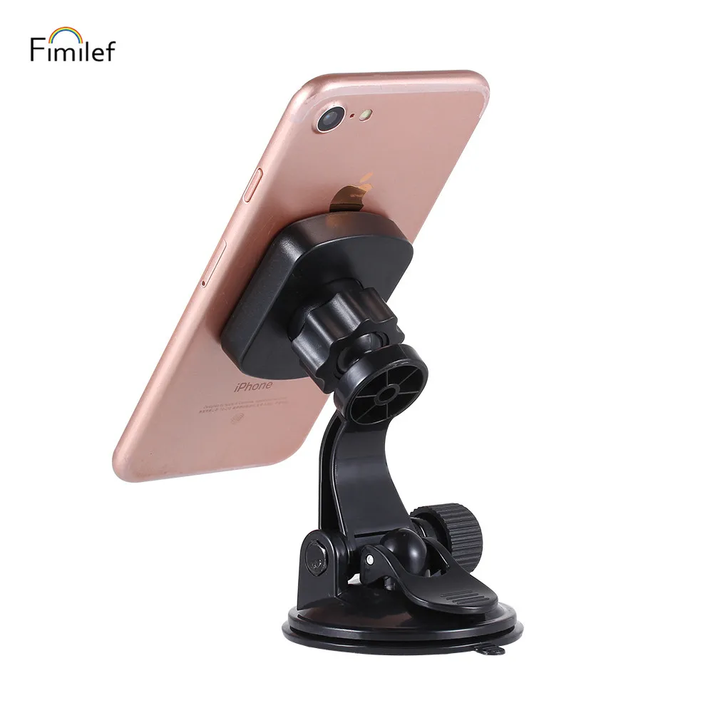 

Fimilef Mobile Phone Holder Universal Magnetic Car Holder Windshield Suction Cup mount Stand 360 Rotation Mount Holder GPS