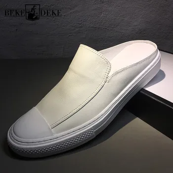 

Mens Summer Causal Outside Slip On Shoes Round Toe Genuine Leather Moccasin Gommino Brand Designer Loafers Flats Driving Shoes