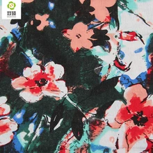 Lnk Цветок Ситец льняной Ткани, этнические Женщины льняной Ткани, для Рубашек, блузки, шторы, скатерти M71