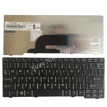 

New US laptop keyboard For Lenovo S10-2 S11 20027 S10-3C S10-2C S10-3 English Keyboard black