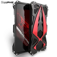 LUPHIE sports car metal aluminum Shockproof Cover case for iphone 7 4.7inch outdoor Armor anti-knock phone cases for iphone7