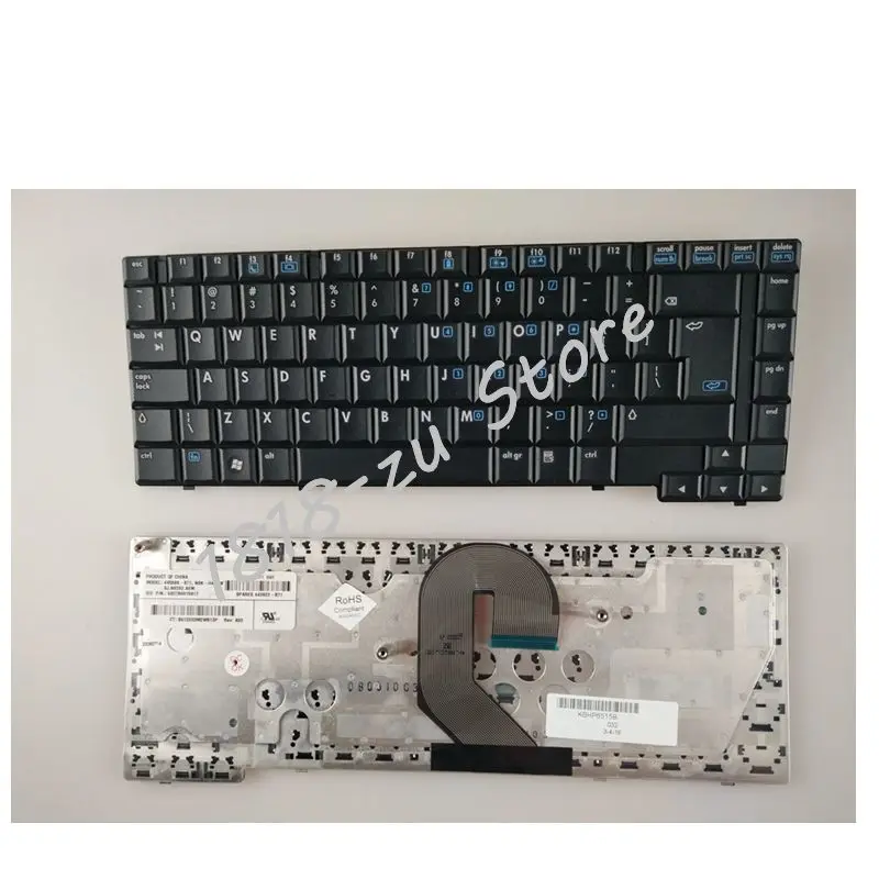 

YALUZU New FOR HP 6515B 6515S 6510B UI Black New English Replace laptop keyboard