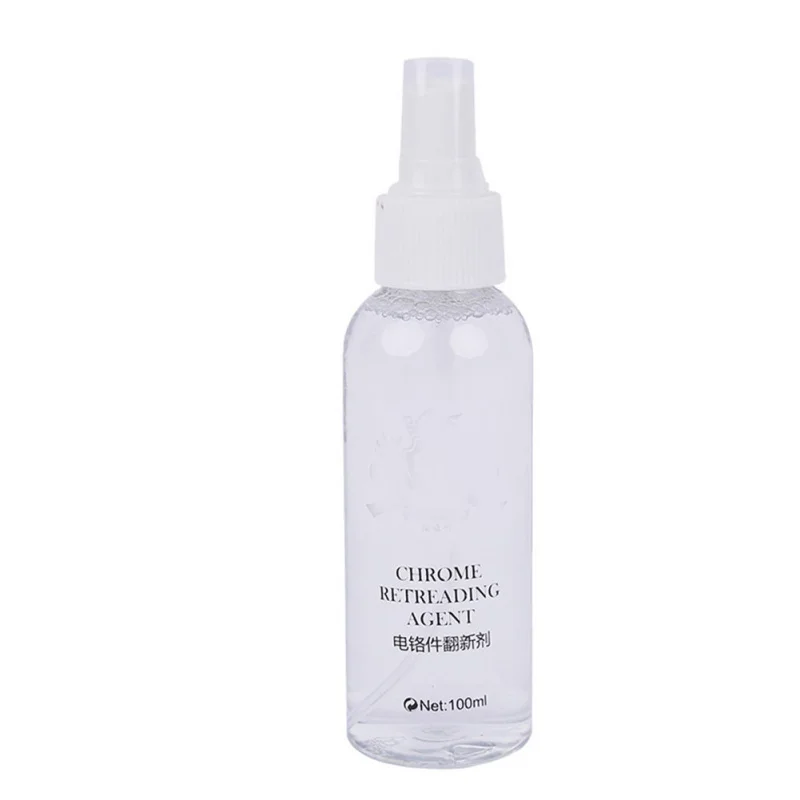

Rust Remover Electric Chrome Parts Retreading Agent Stainless Steel Wheel Yellowing Cleaner 100ML Anti-Rust Spray For Auto
