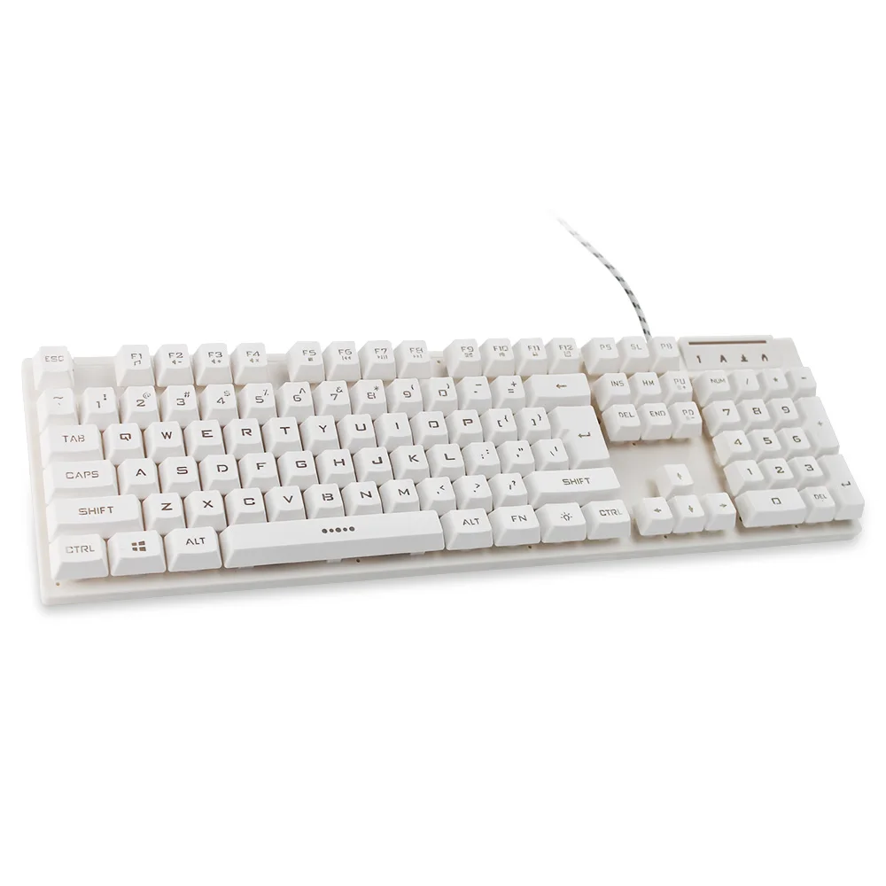 Direct Capacitance Keyboard Conputer Gaming Keyboard7 Color Colorful