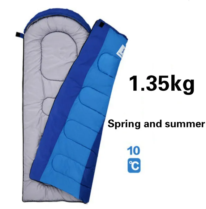 

Adult outdoor travel camping super light with travel spring and autumn Season can be patchwork sleeping bag