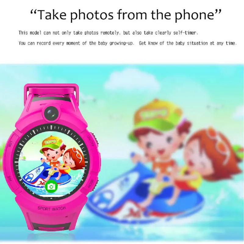  GEJIAN Children's Watch With Camera GPS WIFI Position Children's Watch SOS Anti-Lost LBS Monitoring