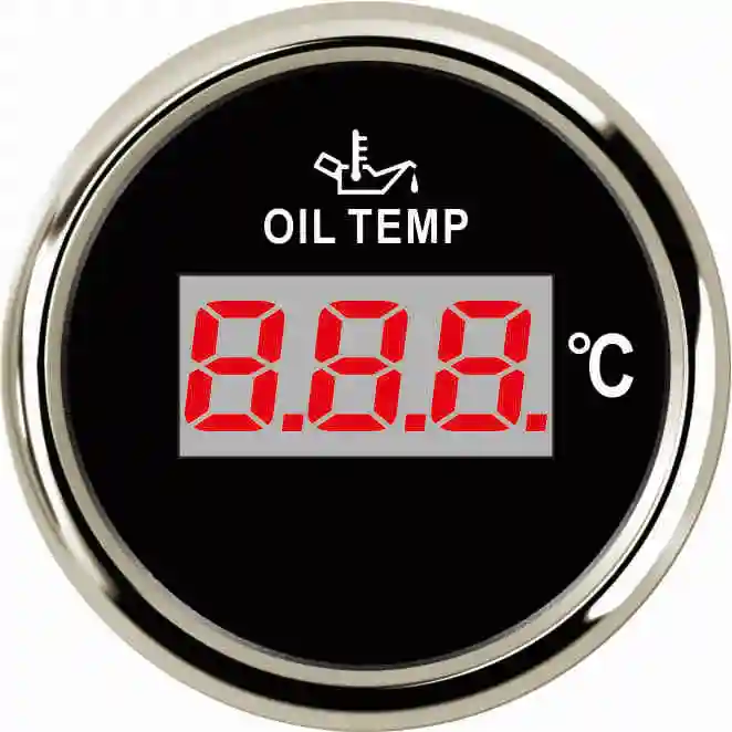 52 мм цифровой датчик температуры масла 10-150 градусов с Подсветка 12 В/24 В