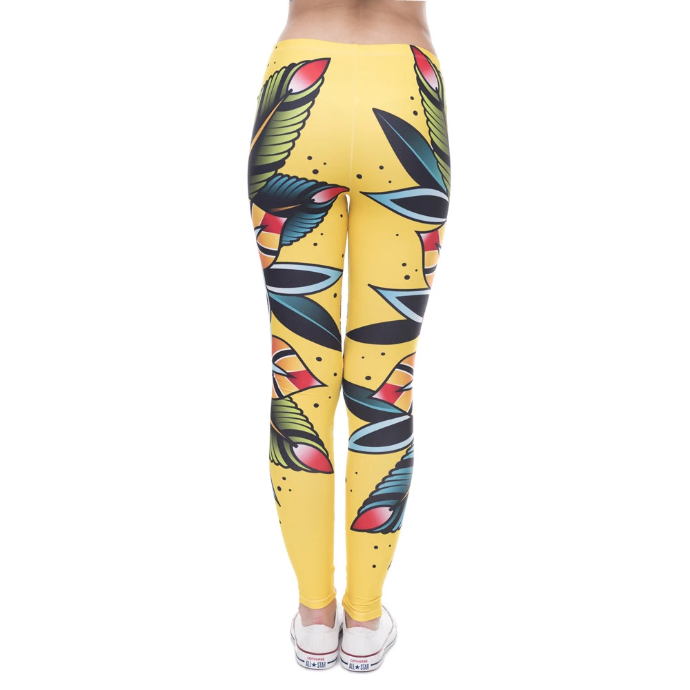 Женские леггинсы с рисунком высокой талией|legging high|women fashion leggingswomen leggings |