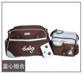 Us 32 9 2pcs Set And Small Bag Tote Baby Shoulder Diaper Bags 4 Colors Durable Ny Mummy Mother In Lunch From Luggage