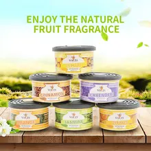 Дезодорирующий Твердый освежитель воздуха для офиса, для дома, авто Декор, фруктовый цветок, лимонный орнамент, декоративный Ароматический диффузор