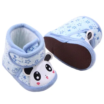 

Newborn Warm Baby Girl Anti-slip Soft Sole Slipper Shoes Boots 0-12 Months
