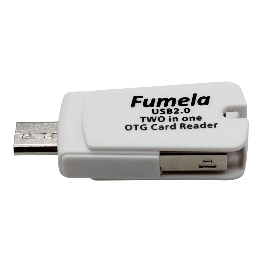2 в 1 USB 0 и TF/Micro Female к Micro Male адаптер для чтения карт otg|usb 2.0|usb maleusb in |