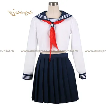 

Kisstyle Fashion Bleach Lisa Yadomaru Uniform COS Clothing Cosplay Costume,Customized Accepted