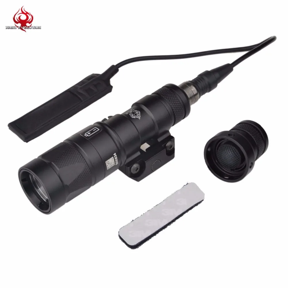 Evolução Noite Olheiro Tático Airsoft Rifle Luz Lanterna Led Caça Arma Ne04055 M300w Km1-a 2 Evolução noite M300W KM1-A Olheiro Tático Airsoft