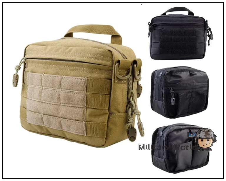 Calderagear 1000d Molle Outdoor Sports Men Utility Handbag Dump Calderagear 1000d Molle Outdoor Sports Men Utility Handbag Dump Pouch Accessory Tool Tactical Military Bag Case Black In Pouches From