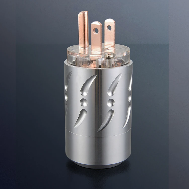 Viborg VM512+VF512 Pure Copper hifi US Power Plug