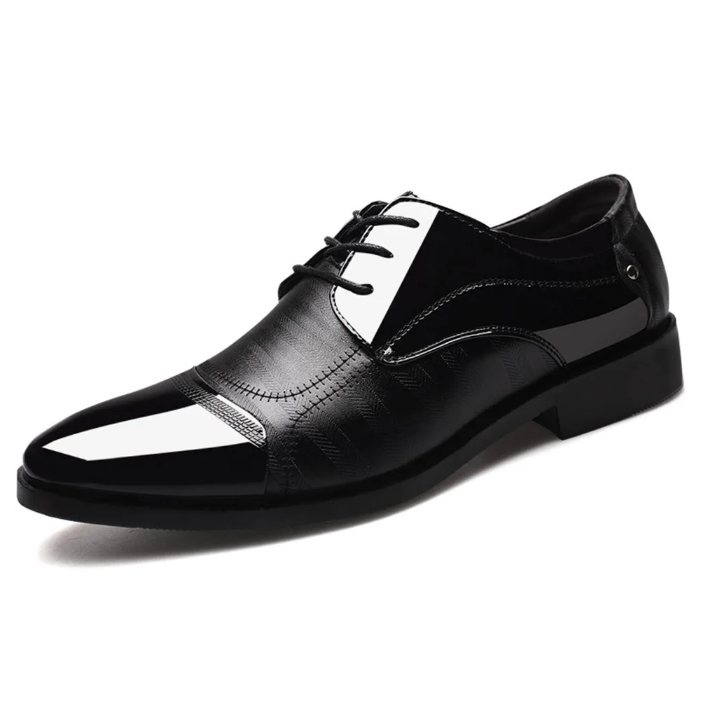 

Sports Business Leather Shoes Large Size Men Latin Prom Wedding Pointed Ballroom Dance