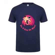 Модная футболка на заказ, Kawaii, Интернет-мем, футболка для мужчин, забавная, do you kno de wae, Мужская футболка, Ugandan Knuckles, футболка, homme