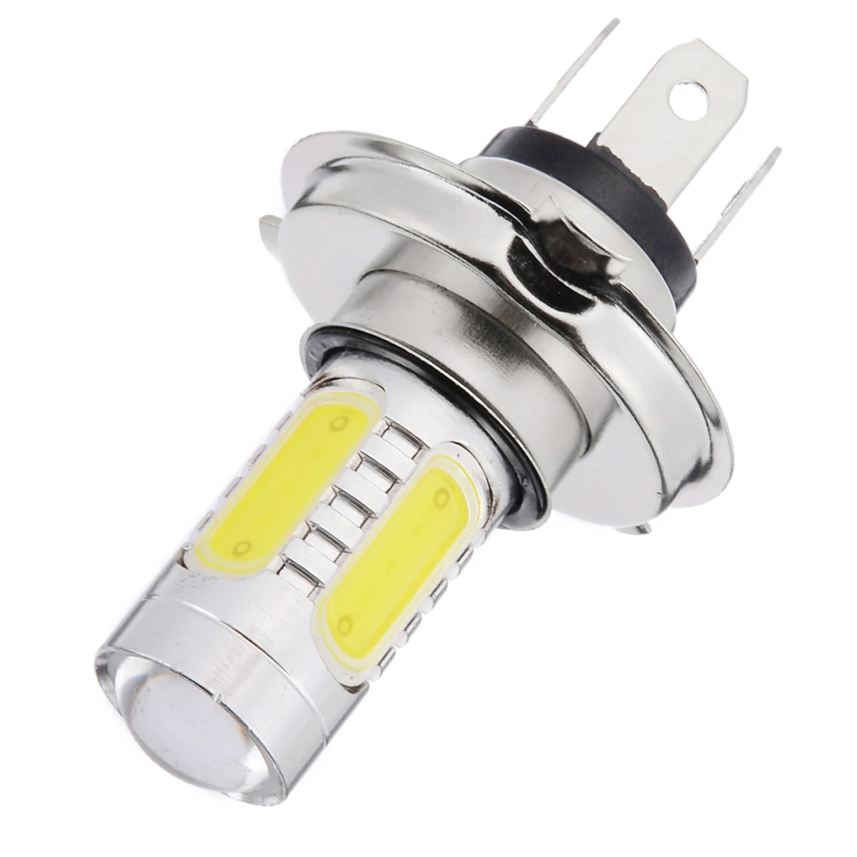 Mayitr 1pc H4 9003 COB LED Hi/Lo Beam Motor Headlight Bulb 30W 6000K High Power White Motorcycle Headlight For Motor Accessories
